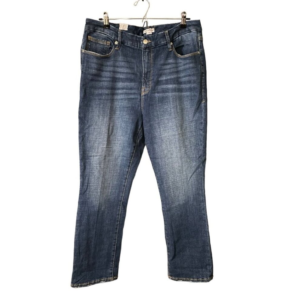 Good American Good Legs Straight Jeans‎